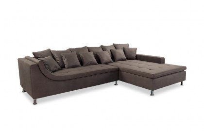 Montego von Job - Ecksofa braun