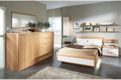 Comfort-V von Disselkamp - Schlafzimmer Wildeiche Einzelbett