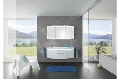 Classic Line von puris - Badezimmer Weiß Hochglanz