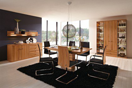 Largo von Rietberger - Esszimmer mit Tisch & 4 Stühlen
