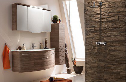 Huevo von Pelipal - Badezimmer in Sanremo Eiche Terra