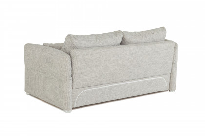 Leeroy aus der Kollektion Letz - Schlafsofa 140 silber