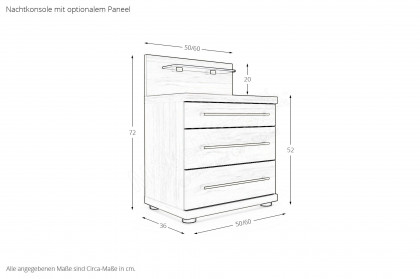 Mainau von Wiemann - Schlafzimmer Polar-Lärche-Nachbildung