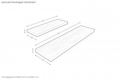 Mainau von Wiemann - Schlafzimmer Holz-Nachbildung Polar-Lärche