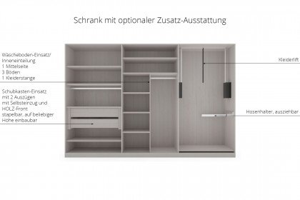 Mainau von Wiemann - Schlafzimmer Holz-Nachbildung Polar-Lärche