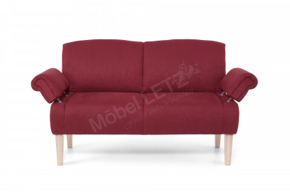 Paisley von Sit & More - Küchensofa 2-sitzig bordeaux