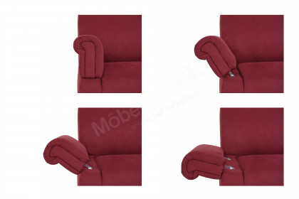 Paisley von Sit & More - Küchensofa 2-sitzig bordeaux