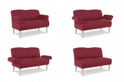 Paisley von Sit & More - Küchensofa 2-sitzig bordeaux
