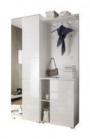 Spice von BEGA Consult - Garderobe in Weiß mit Spiegel