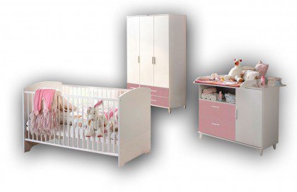Aik-Extra von Rauch Blue - Babyzimmer alpinweiß - rosa