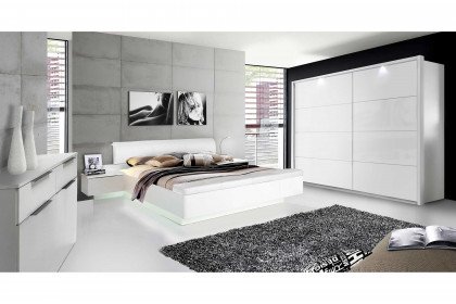 Starlet Plus von Forte - Schlafzimmer-Set weiß