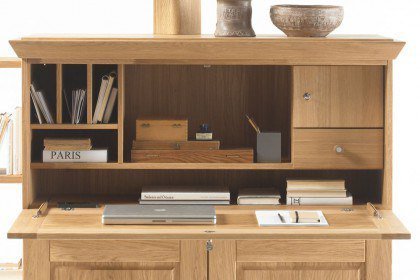 Decker Sekretär Prato 198 Eiche bianco | Möbel Letz - Ihr Online-Shop