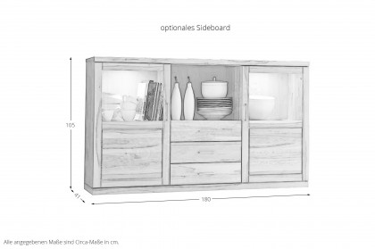 Bianca von Dudinger - Esszimmer in Kernbuche geölt