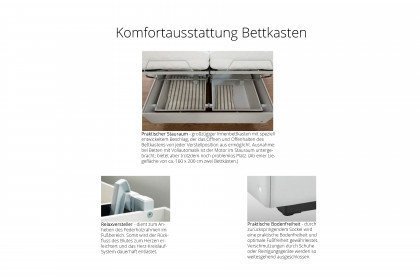 Composium von Ruf Betten - Polsterbett KTV-AB anthrazit