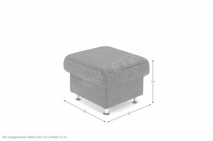 ZE-EM16033 von Zehdenick - Eckgarnitur mocca 2. Wahl