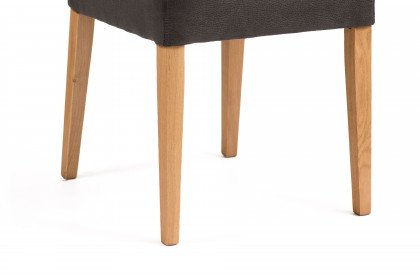 Cora von Standard Furniture - Stuhl in Anthrazit/ Eiche