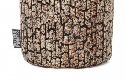 DotCom Wood von Magma Heimtex - Sitzsack braun ca. 50 cm