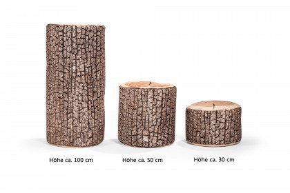 DotCom Wood von Magma Heimtex - Sitzsack braun ca. 50 cm