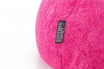 BeanBag Fluffy L von Magma Heimtex - Sitzsack pink