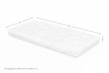 Benni aus der Kollektion Letz - Matratze für Kinder 70 x 140 cm in H2