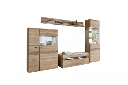 Miro-living von IDEAL Möbel - Wohnwand teil-massive Eiche