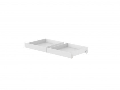 White von FLEXA - Bett mit Schubladen 90 x 200 cm