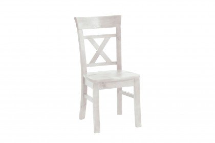 Boston von Euro Diffusion - Stuhl in weißer Kiefer