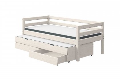 Halvar von Skandinavische Möbel - Bett mit Ausziehbett