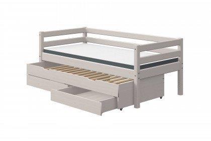 Halvar von Skandinavische Möbel - Bett mit Ausziehbett