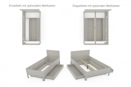Mainau von Wiemann - Schlafzimmer-Möbel für Senioren 3-teilig