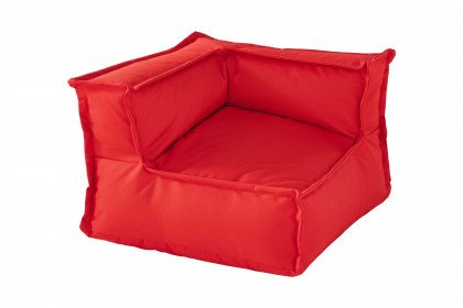 my cushion von Infanskids - Kissen in L-Form rot - indigo red