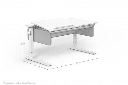 Champion von moll - Kinder-Schreibtisch Variante left up
