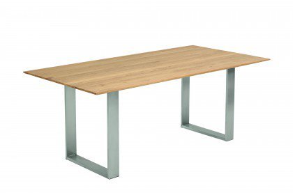 Oak Edition von Niehoff Sitzmöbel - Tisch Eiche bianco/ Metall