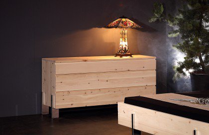 Parpan von Sprenger Möbel - Bettanlage Zirbenholz
