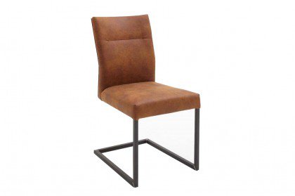 Stuhl 3071 von Niehoff Sitzmöbel - Schwingstuhl maron