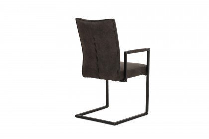 Stuhl 3072 von Niehoff Sitzmöbel - Schwingstuhl mit Armlehnen
