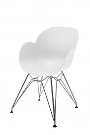 2512 von Niehoff New Young Collection - Stuhl Kunststoff weiß