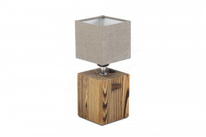 Tisch-Lampe von Sprenger Möbel - Lampe Tanne Altholz