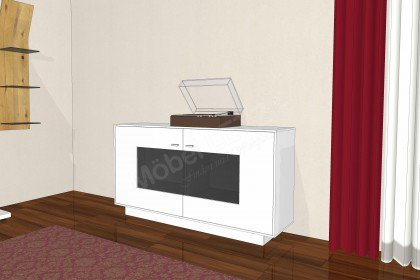 Media Concept von Gwinner - Sideboard SB4-1 weiß