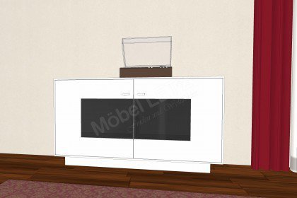 Media Concept von Gwinner - Sideboard SB4-1 weiß