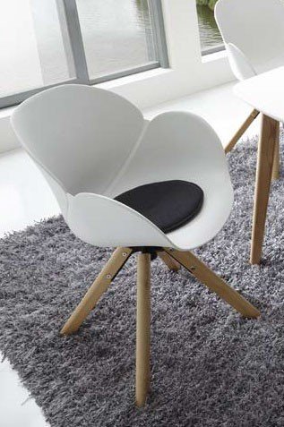 Niehoff New Young Collection Stuhl Sushi in Weiß | Möbel Letz - Ihr