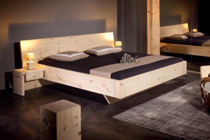 Alpina von Sprenger Möbel - Bett Zirbe Holz