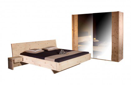 Alpina von Sprenger Möbel - Schlafzimmer-Set Zirbe versiegelt