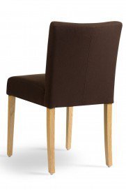 Carre-dining von Mobitec - Stuhl brown/ Eiche natur lackiert