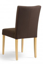 Karre von Mobitec - Stuhl brown/ Eiche, mit hoher Lehne