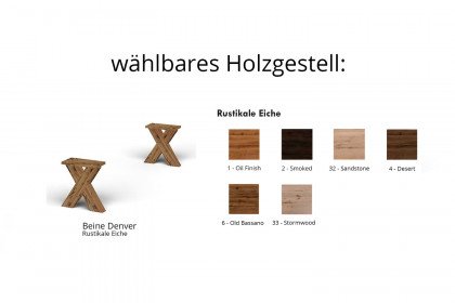 Concept 4 You von BODAHL MØBLER - Esstisch in geölter Eiche, ca. 180 cm breit