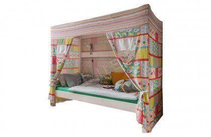 Tobykids von Infanskids - Einzelbett mit Beduinenzelt-Überbau