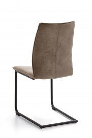 Capri von Niehoff - Stuhl Vintage-Microfaser stone