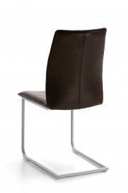 Capri von Niehoff Sitzmöbel - Stuhl Vintage-Leder/ schlamm