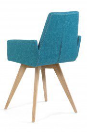 Mood #43 von Mobitec - Stuhl turquoise/ Eiche
